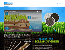 Tablet Screenshot of claruschoice.com
